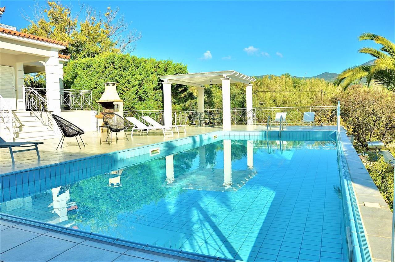 Sea Wave Villa Kefaloniaprivatevillas トラペザキ エクステリア 写真