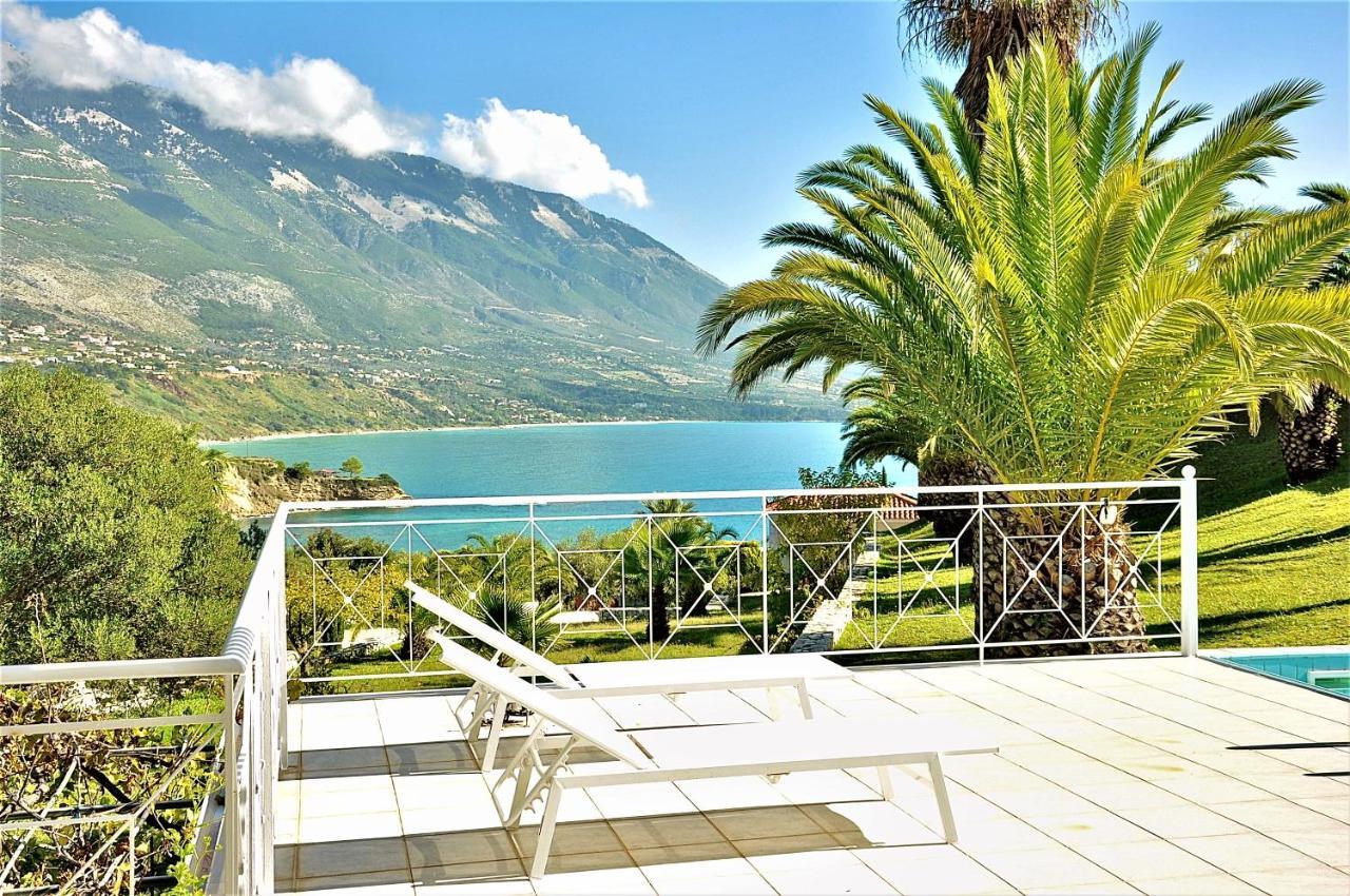 Sea Wave Villa Kefaloniaprivatevillas トラペザキ エクステリア 写真
